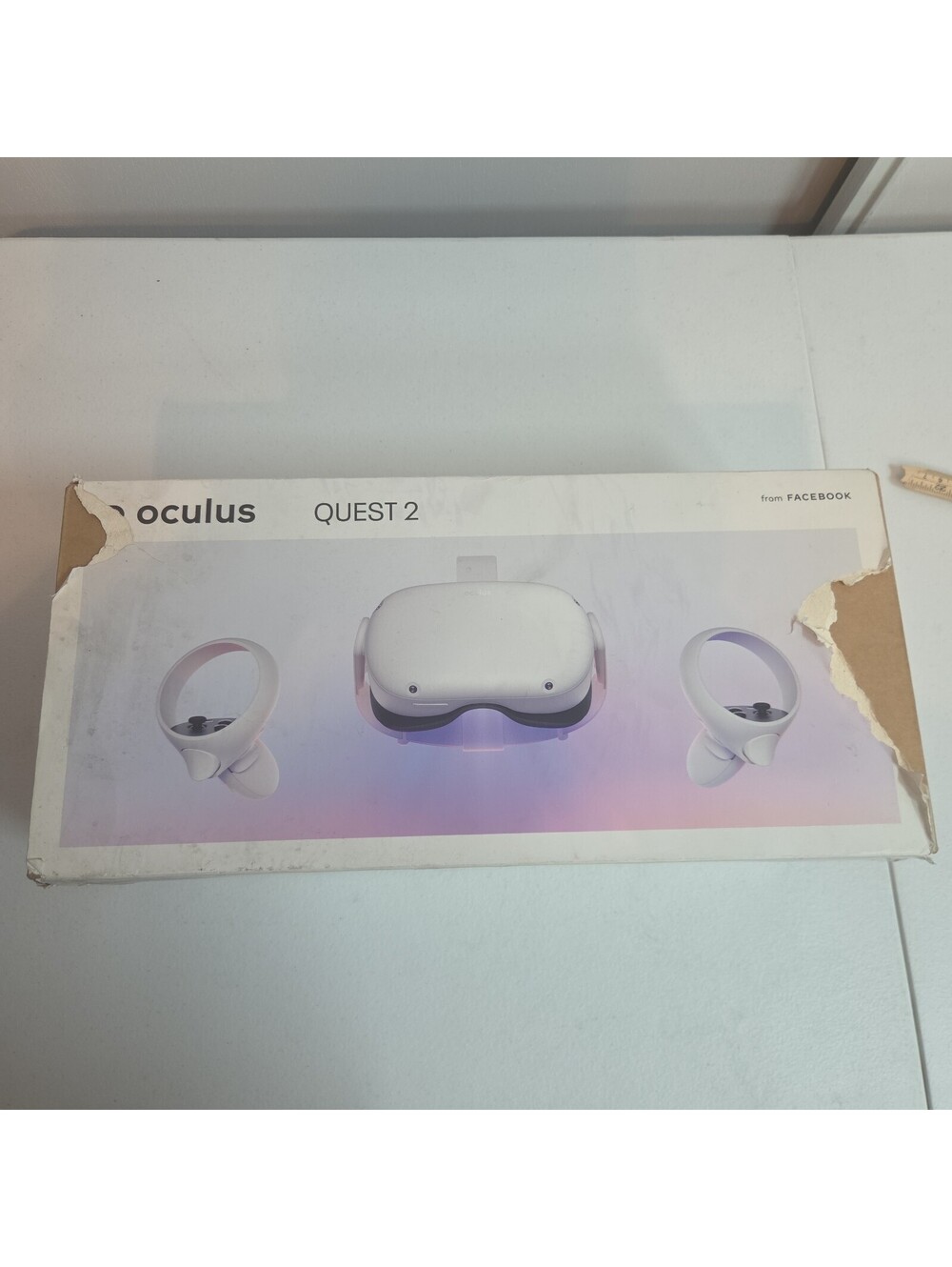 Meta Oculus Quest 2 128GB Advanced All-In-One VR Headset - White untested